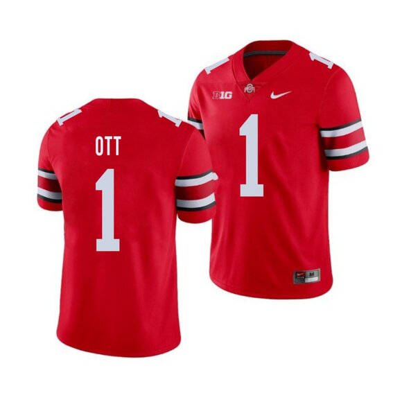 Youths Kids Mens Womens Jaydn Ott Vapor Red Stitched Jersey